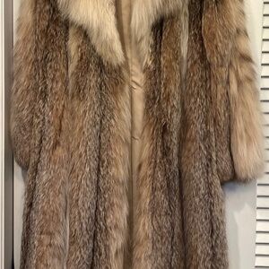 Woman’s Full Length Lynx Coat made BARBATSULY FURS of NY
